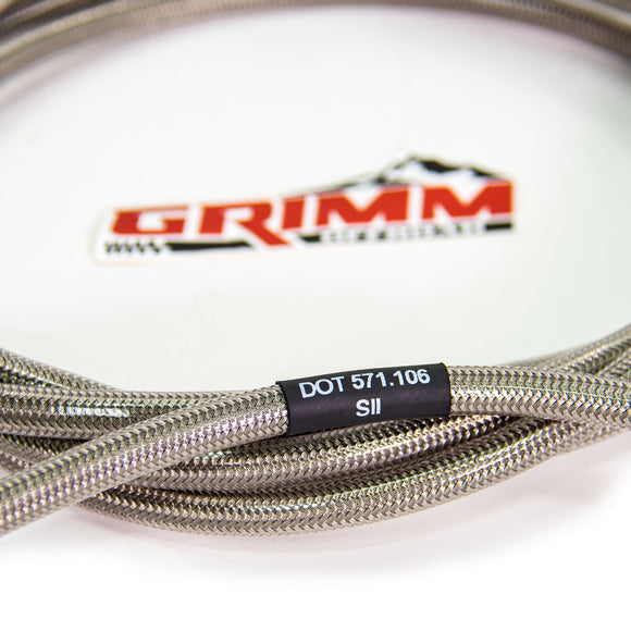 Grimm OffRoad Stainless Steel Braided Air Hose