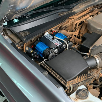 Grimm OffRoad 2016-2023 Toyota Tacoma ARB Twin Compressor Under Hood Mounting Bracket Kit - 0