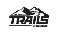 Trails by grimm logo mountains