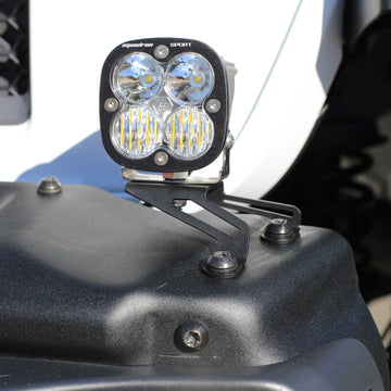 Grimm OffRoad Jeep Wrangler JL/JLU & Gladiator JT Steel Bumper Side Light Mounts - 0