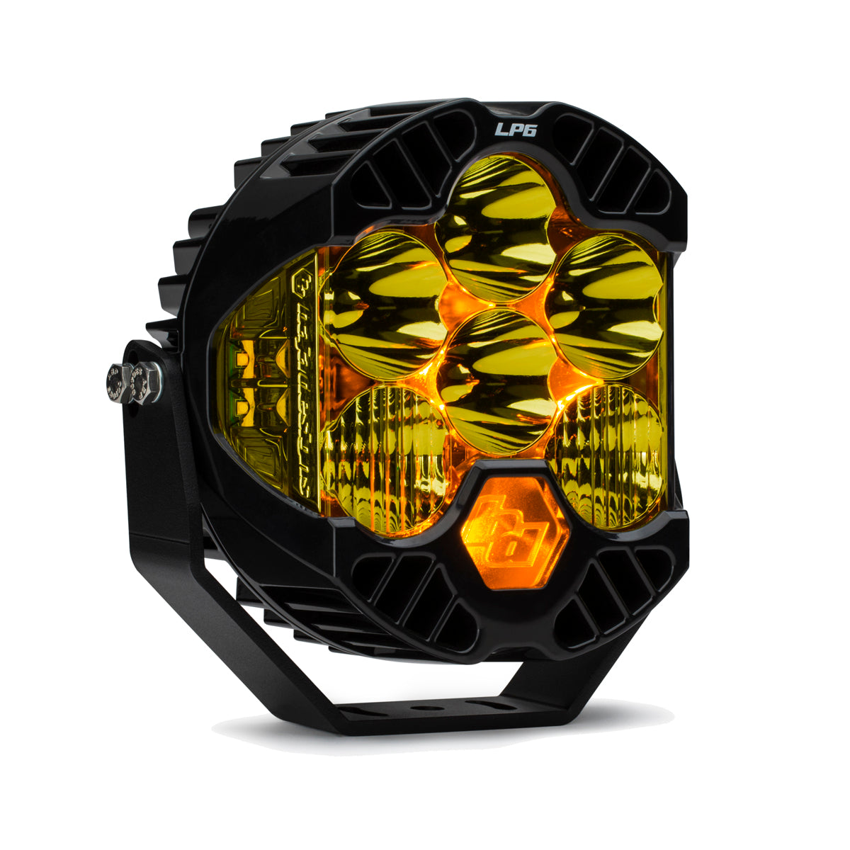 Baja Designs LP6 Pro Driving/Combo LED Light (Amber) (Single)