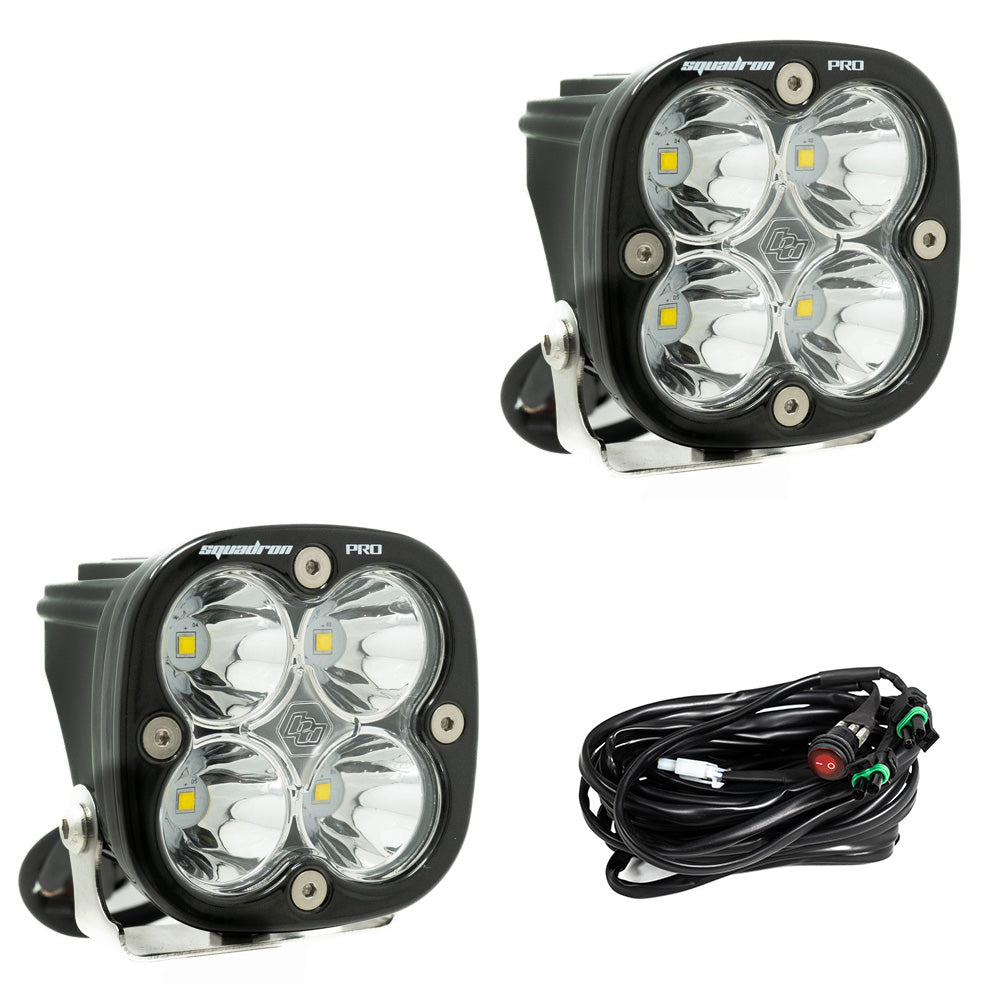 Baja Designs Squadron Pro Spot LED Light (Pair)