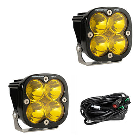Baja Designs Squadron Pro Spot LED Light (Amber) (Pair)