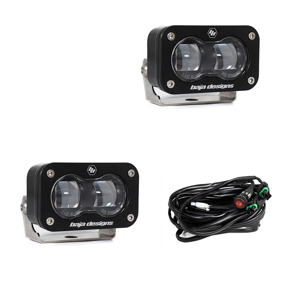 Baja Designs S2 SAE LED Auxiliary Light Pod (Pair)