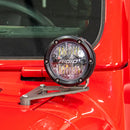 Grimm OffRoad Jeep Wrangler JL/JLU & Gladiator JT A-Pillar Light Mount-2