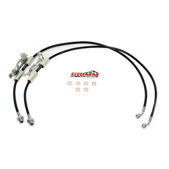 Grimm OffRoad Jeep Wrangler JL/JLU & Gladiator JT Front Brake Line Kit