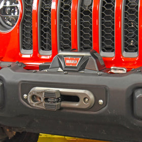 Grimm OffRoad Jeep Wrangler JL/JLU & Gladiator JT Steel Bumper Winch Plate - 0