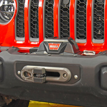 Grimm OffRoad Jeep Wrangler JL/JLU & Gladiator JT Steel Bumper Winch Plate - 0