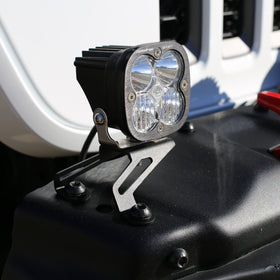 Grimm OffRoad Jeep Wrangler JL/JLU & Gladiator JT Steel Bumper Side Light Mounts - 0