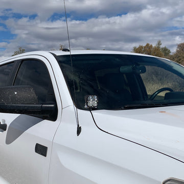 Grimm OffRoad 14-21 Toyota Tundra Hood Hinge Light Brackets - 0