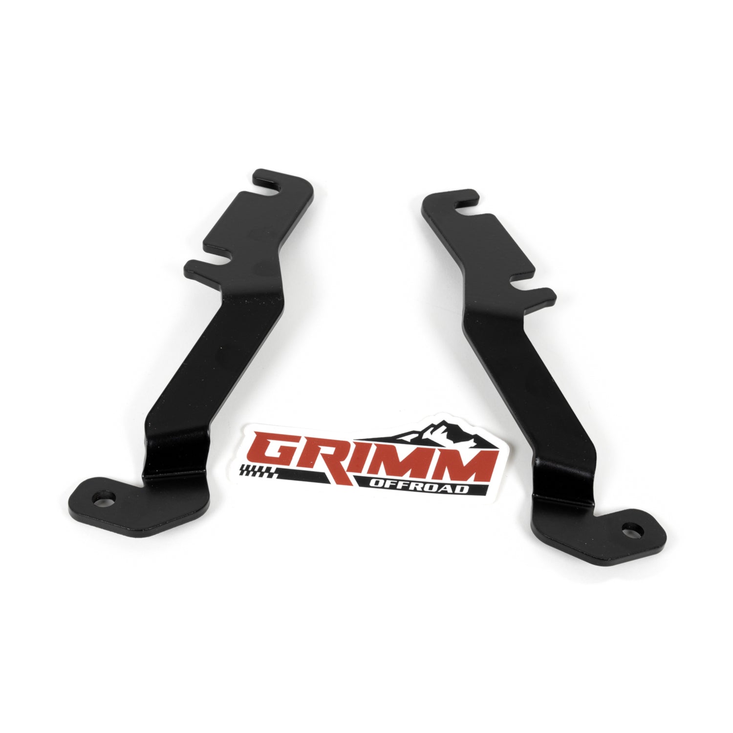 Grimm OffRoad 05-15 Toyota Tacoma Hood Hinge Light Brackets