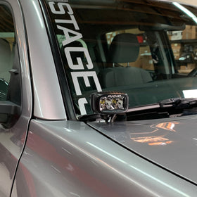 Grimm OffRoad 16-22 Toyota Tacoma Hood Hinge Light Brackets - 0