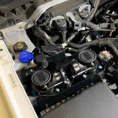 Grimm OffRoad 2021+ Ford Bronco ARB Twin Compressor Mounting Bracket Kit - 0