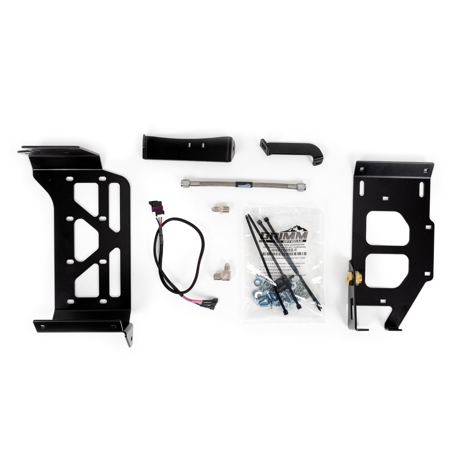 Grimm OffRoad 2021+ Ford Bronco ARB Twin Compressor Mounting Bracket Kit