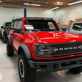 Grimm OffRoad 2021+ Ford Bronco 40 Inch Windshield Light Bar Mount - 0