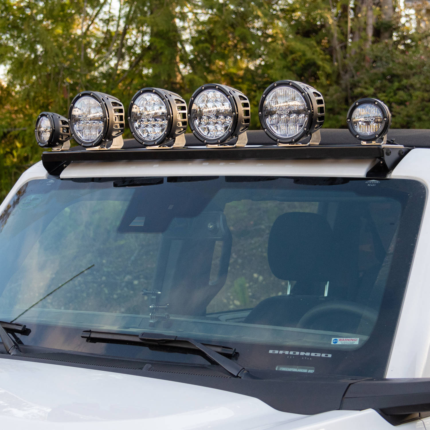 Grimm OffRoad 2021+ Ford Bronco Windshield Light Bridge