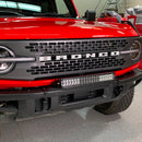 Grimm OffRoad 2021+ Ford Bronco Steel Front Bumper Light Bridge-2