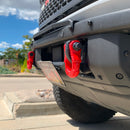 Grimm OffRoad 2021+ Ford Bronco Steel Front Bumper License Plate Mount-5