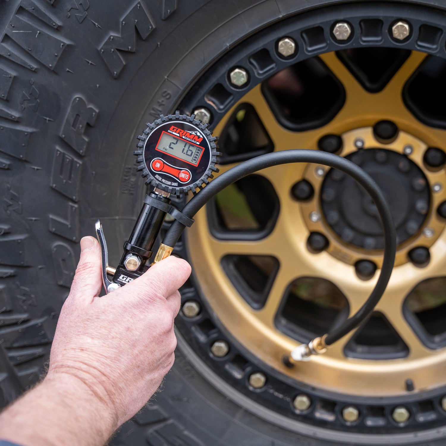 Grimm OffRoad Digital Tire Inflator Kit