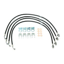 Grimm OffRoad Jeep Wrangler JK/JKU UD60 Brake Line Kit Front and Rear-1