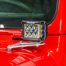 Grimm OffRoad Jeep Wrangler JL/JLU & Gladiator JT A-Pillar Light Mount-3