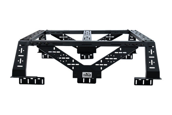 Trails by Grimm Low Height Overland Plate Style Bed Rack – Mid-Sized Trucks